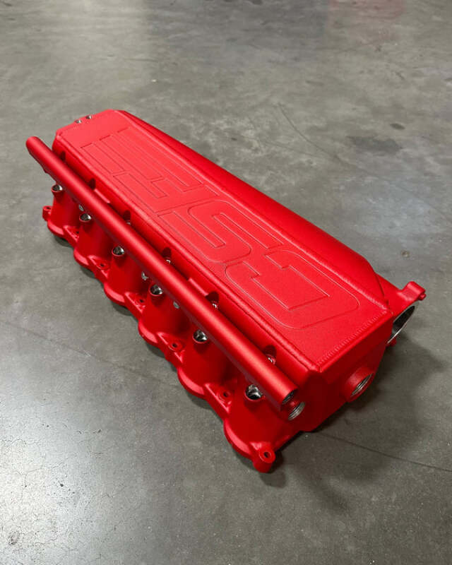 CSF Gen 2 B58 Race X Charge-Air-Cooler Manifold - Anodized Red - 8400AR