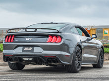 Load image into Gallery viewer, Borla 18-19 Ford Mustang GT 5.0L 2.5in S-Type Exhaust w/o Valves (Rear Section Only) - Black Chrome - 11953BC