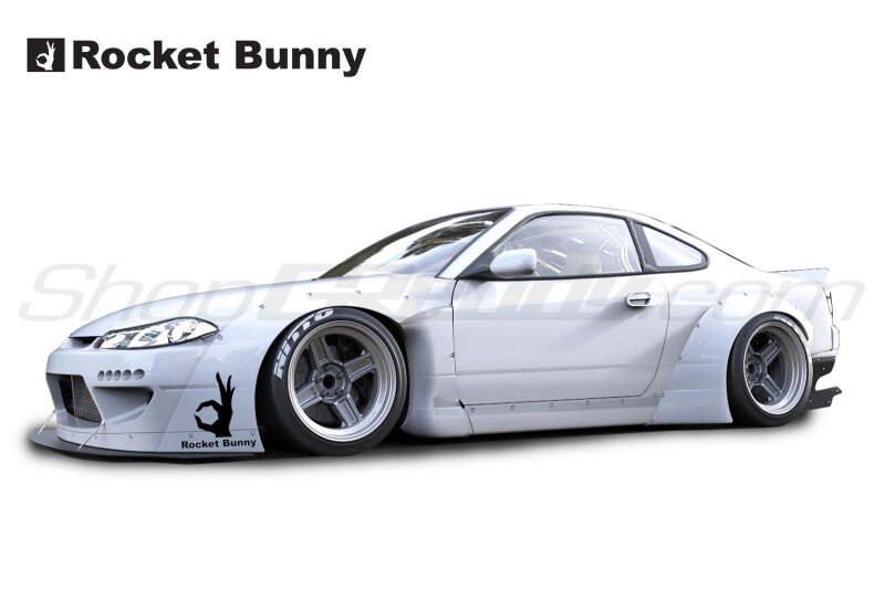 GReddy 1999-2002 Nissan Silvia Full Rocket Bunny S15 Pandem Aero Kit - 17020260