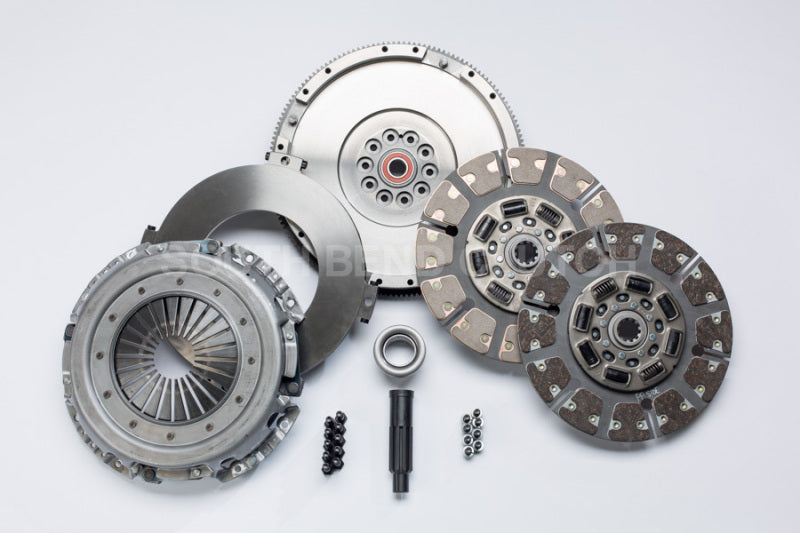 South Bend Clutch 04-07 Ford 6.0L ZF-6 Street Dual Disc Clutch Kit - SFDD3250-6.0
