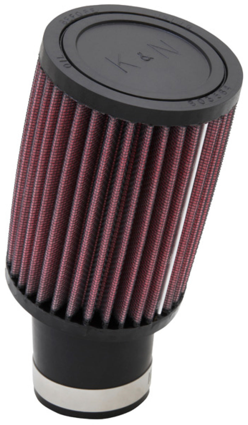K&N Filter Universal Rubber Filter - Round Straight - Angled Flange for 81-82 Honda ATC250R 250 - RU-1780