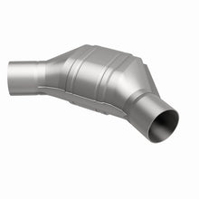 Load image into Gallery viewer, MagnaFlow Universal Catalytic Converter 2.00inch Angled In/Out FED - 94084