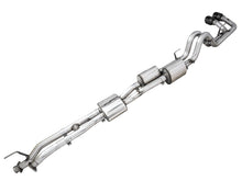 Load image into Gallery viewer, AWE Tuning 16-22 Toyota Tacoma 0FG Cat-Back Exhaust w/ BashGuard - Dual Diamond Black Tips - 3015-33826