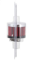 Load image into Gallery viewer, K&amp;N Clamp On Rubber Base Crankcase Vent Filter 0.5in Flange ID 2in OD 1.5in Height - 62-1330