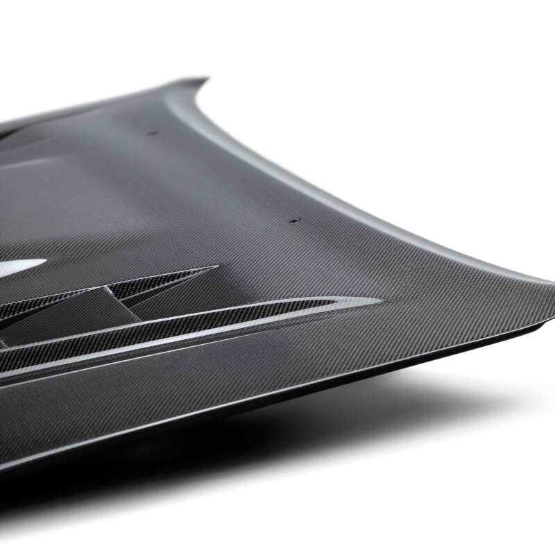 Seibon 12-15 Toyota Tacoma TS-Style Carbon Fiber Hood - HD12TYTA-TS