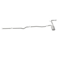 Load image into Gallery viewer, MagnaFlow Cat Back, SS, 2.5in, Street, Single Straight Pass. Polished 4in Tip, 2015 Ford Fusion 2.5L - 19096