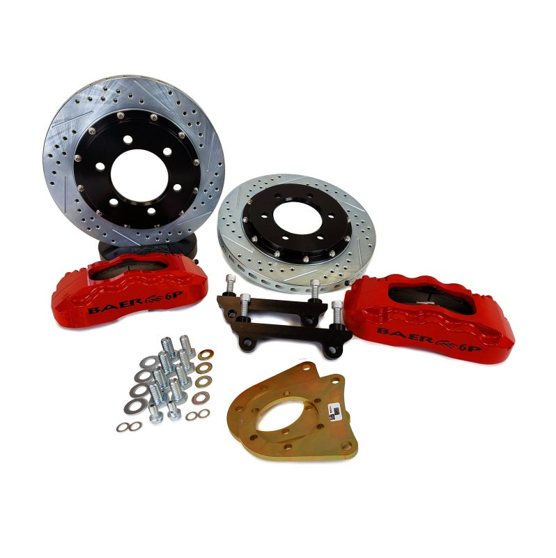 Baer Brakes 71-87 Chevy/GMC 1/2 Ton Truck 13in Pro+ Front Brake Kit - Black - 4301542B