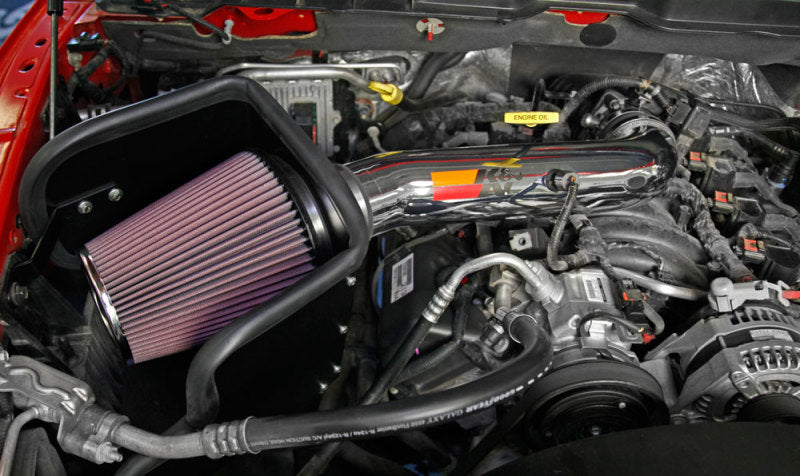 K&N 2013 Dodge Ram 1500 V8-4.7L High Flow Performance Air Intake Kit - 77-1571KP