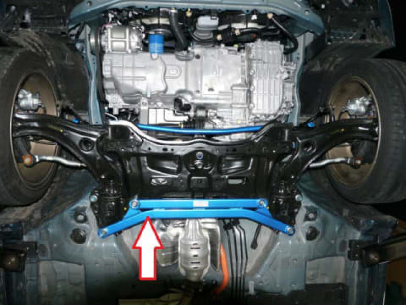 Cusco Lower Arm Bar VER2 Front FIT GE8 CR-Z ZF1 inSIGHT FF OK W/ VER1 - 386 477 AN