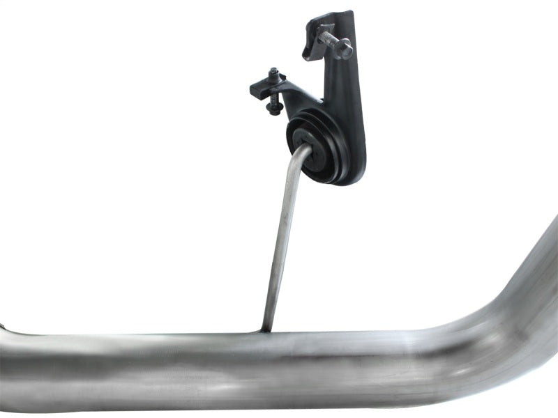 aFe MACHForce XP Exhausts 3inSS Dual Side Exit Cat-Back 11-14 Ford F150 Ecoboost V6-3.5L (TT) - 49-43056-P