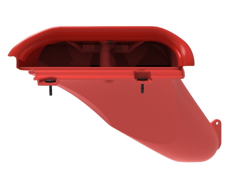 aFe Rapid Induction Dynamic Air Scoop 2021+ Ford F-150V6/V8 - Red - 52-10010SR
