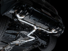 Load image into Gallery viewer, AWE Tuning MK8 Volkswagen Golf R 3in Track Edition Quad Exhaust - Diamond Black Tips - 3020-43658