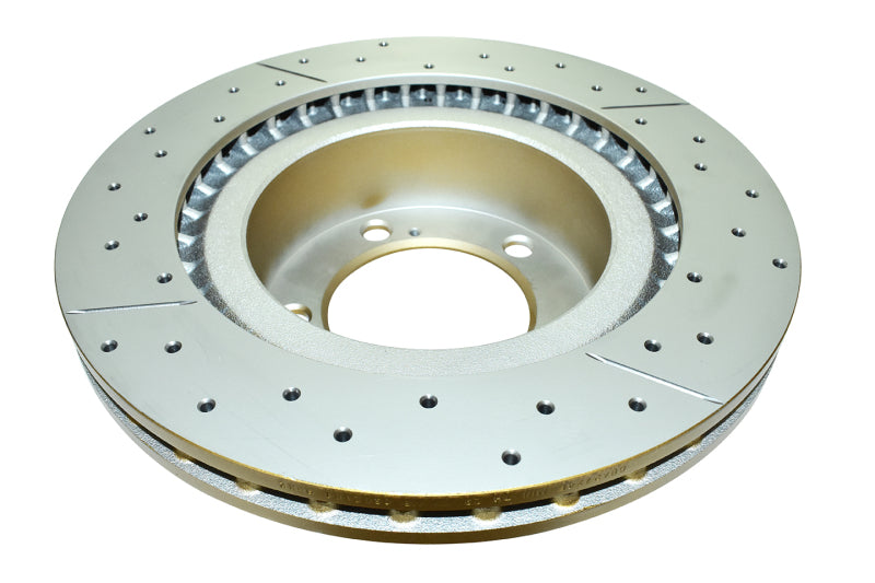 DBA 08-21 Lexus LX570 Front Drilled & Slotted Street Series Rotor - DBA2724X