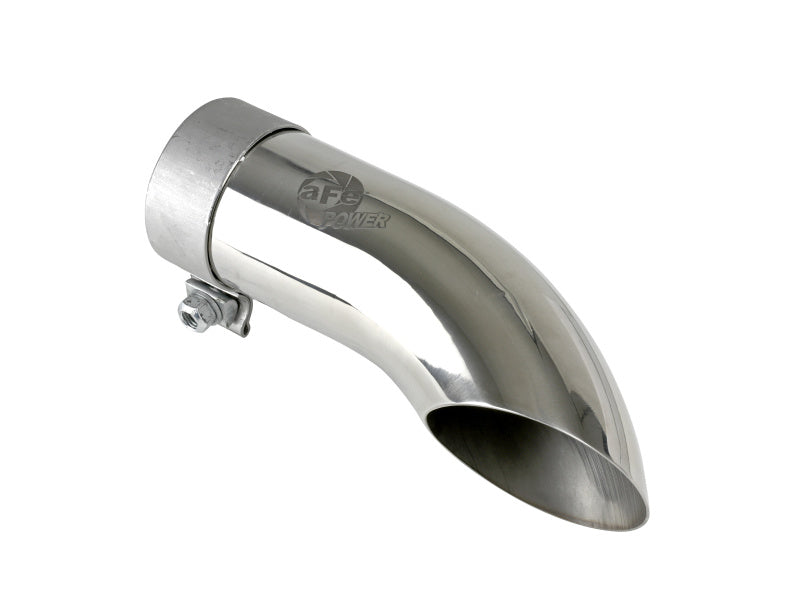 aFe MACH Force-Xp 304 Stainless Steel Clamp-on 2.5in Exhaust Tip - Polished - 49T25254-P09