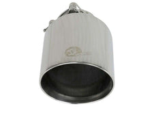 Load image into Gallery viewer, aFe MACH Force-Xp 2-1/2in 304 SS Clamp-On Exhaust Tip 2.5in In / 4.5in Out / 7in.L - Polished - 49T25454-P071