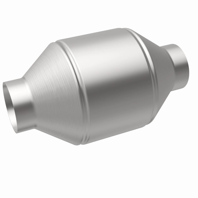 MagnaFlow Conv Univ 2.25in Inlet/Outlet Center/Center Round 3in Body L x 5in W x 8.75in Overall L - 51655