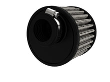 Load image into Gallery viewer, aFe MagnumFLOW Crankcase Vent Filter 1.25F x 3.75B x 3.75T x 3H - 18-02002D