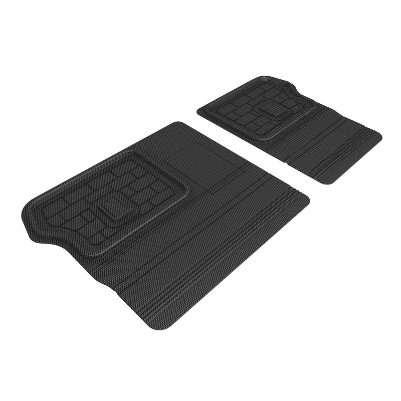3D MAXpider 22-24 Kia Ev6 Kagu Black Seat Back Protector - Q1KA0711309