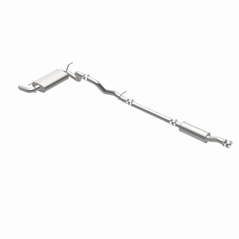 BRExhaust 18-25 Jeep Wrangler 2.0L Direct-Fit Replacement Exhaust Kit - 106-1105