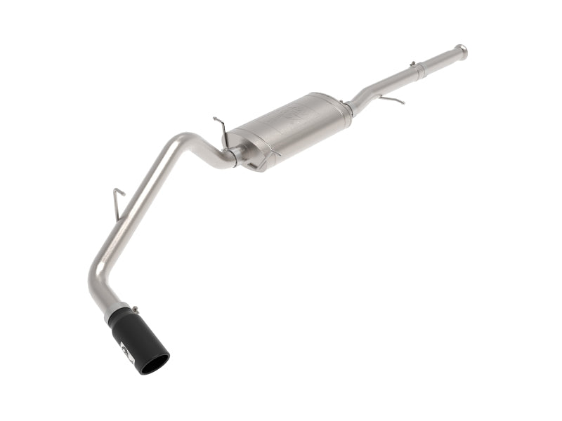 aFe Apollo GT Series Cat-Back Exhaust System GM Trucks 09-18 V6-4.3L/V8-4.8/5.3L- Black Tip - 49-44136-B