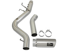 Load image into Gallery viewer, aFe ATLAS 5in DPF-Back Aluminized Steel Exhaust System w/Polished Tips 2017 GM Duramax 6.6L (td) L5P - 49-04085-P