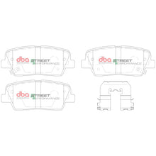 Load image into Gallery viewer, DBA 10-16 Hyundai Genesis Coupe 2.0L/3.8L Rear SP Performance Brake Pads - DB2178SP