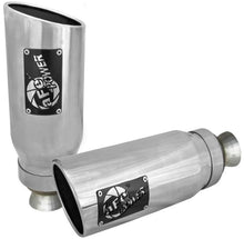 Load image into Gallery viewer, aFe MACH Force-XP 4-1/2in Steel OE Replacement Exhaust Tips - 2021+ Dodge Ram (5.7L V8) - Polished - 49C42073-P