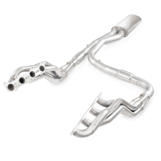 Stainless Works 2011-14 F-150 5.0L 1-7/8in Primaries 3in High-Flow Cats X-Pipe - FT11HCAT