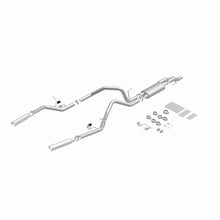 Load image into Gallery viewer, MagnaFlow 11 Ford F-150 3.7L/5.0L/6.2L SS Catback Exhaust Dual Split Rear Exit w/ 3.5in SS Tips - 15460