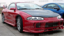 Load image into Gallery viewer, Seibon 95-99 Mitsubishi Eclipse OEM Carbon Fiber Hood - HD9599MITEC-OE