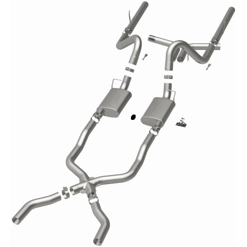 MagnaFlow Sys Cat-Back 55-57 Chevy Bel Air V8 3inch - 16596
