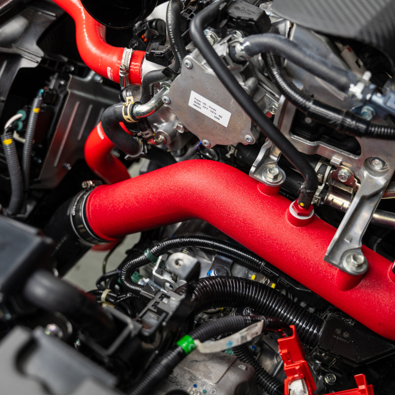 Mishimoto 2023+ Honda Civic Type-R Intercooler Kit w/Pipes - Black Intercooler/Red Pipes - MMINT-CTR-23KBKRD
