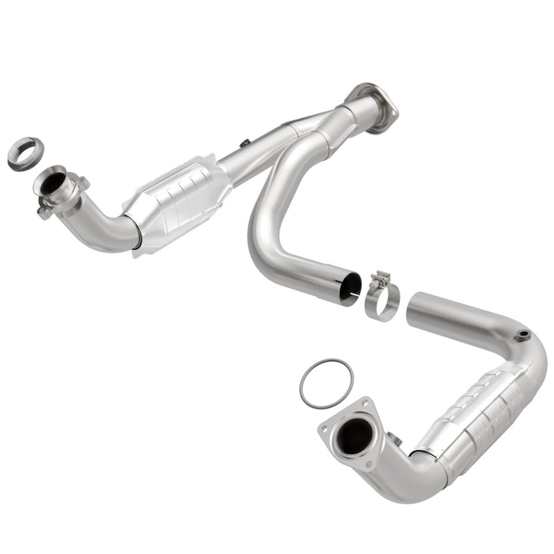MagnaFlow Direct Fit Catalytic Converter 07-09 Hummer Truck H2 Y-Pipe Assy - 49679