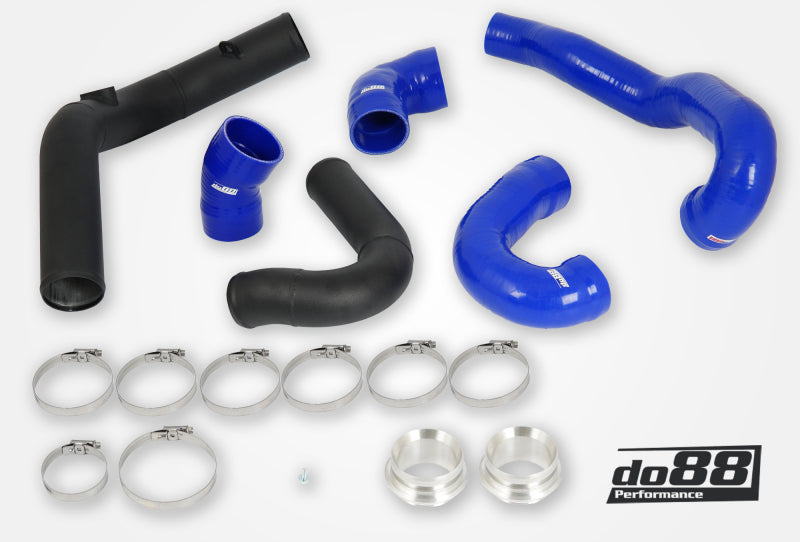 do88 SAAB 9-5 2.8t V6 10-11 Pressure Pipes w/Blue Hoses - TR-330-B