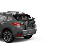 Load image into Gallery viewer, Thule OutWay Hanging-Style Trunk Bike Rack (Up to 2 Bikes) - Silver/Black - 994005