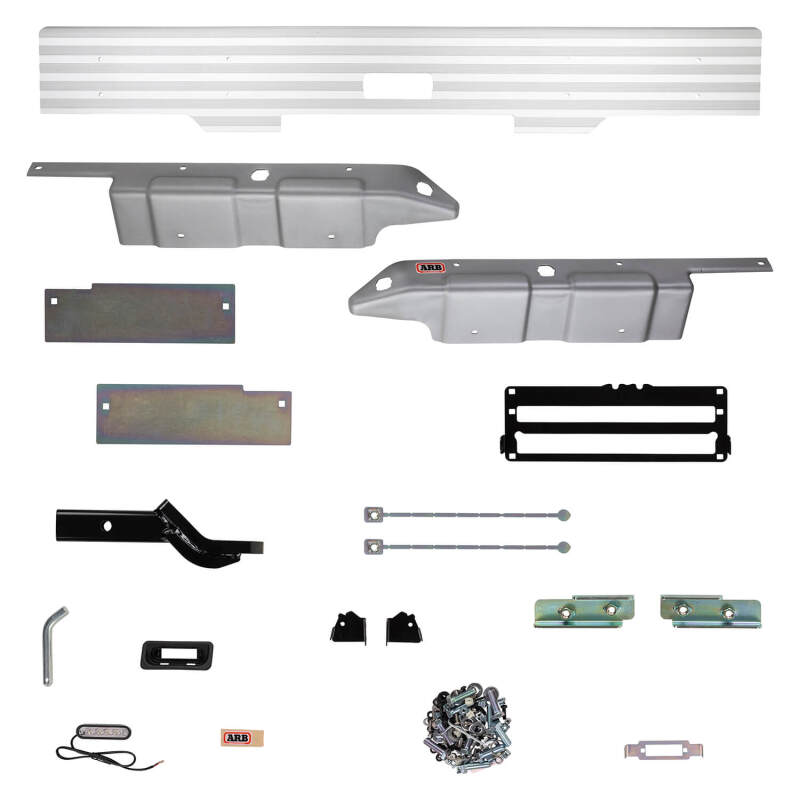 ARB Summit Raw Rear Step Towbar Suit Sensor 11On Rang/Bt50 3500Kg (Fit Kit NOT Included) - 3640170