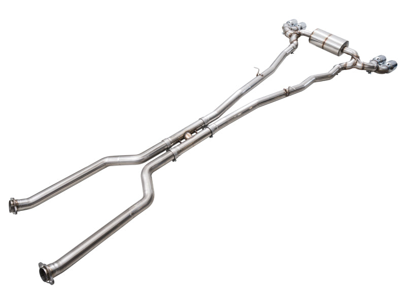 AWE Tuning BMW G90/G99 M5 Touring Edition Cat-Back Exhaust - Chrome Silver Tips - 3015-42790
