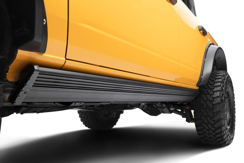 AMP Research 19-23 Ford Ranger / 21-23 Ford Bronco (Excl. Raptor) Smart Series PowerStep - Black - 86140-01A