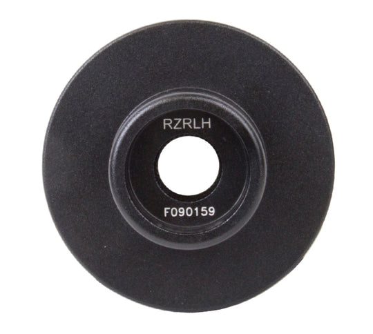 NRG Short Spline Adapter - Polaris RZR / Ranger (Secures w/OEM Lock Nut / Fits Quick Lock) - Black - SRK-RZRLH