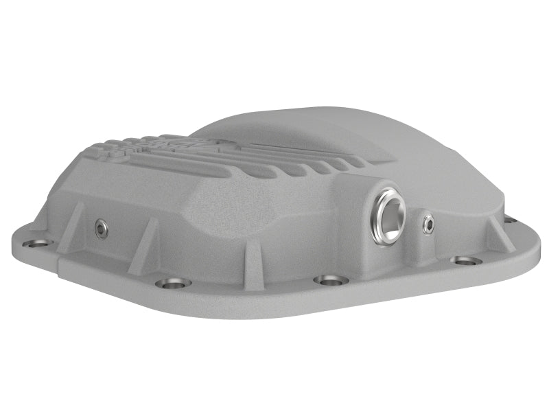 aFe Street Series Dana 60 Front Differential Cover Raw w/ Machined Fins 17-20 Ford Trucks (Dana 60) - 46-71100A