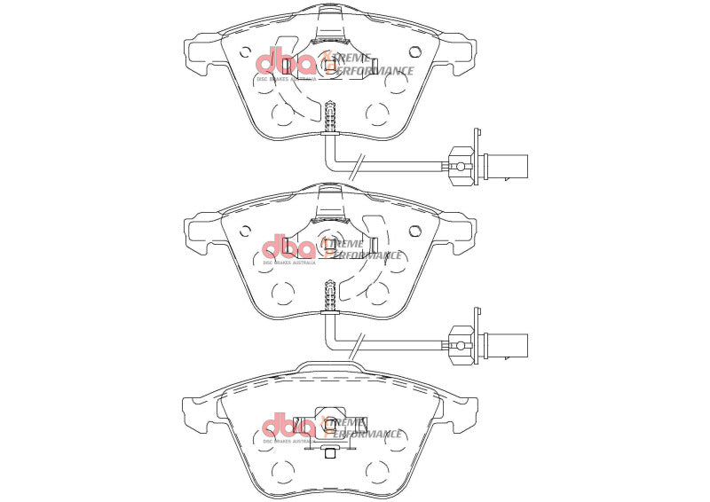 DBA 09-15 Audi TTS Quattro Front XP Performance Brake Pads - DB2210XP
