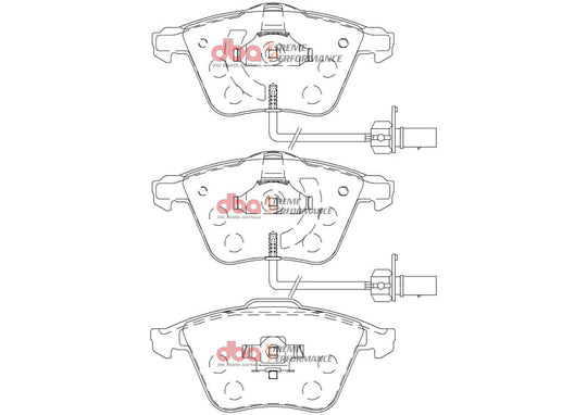DBA 09-15 Audi TTS Quattro Front XP Performance Brake Pads - DB2210XP