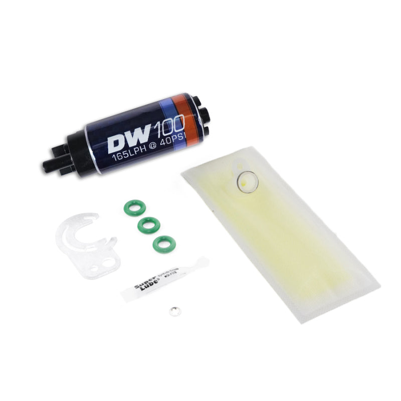 DeatschWerks 165 LPH In-Tank Fuel Pump w/ 89-93 Mazda Miata 1.6/1.8L Install Kit - 9-101-0836