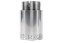Load image into Gallery viewer, Dinan Double-Walled 4in Clamp-On Exhaust Tip - Polished - 4in Outlet / 3.25in Inlet - D663-0573-BOX