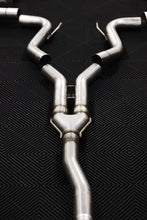 Load image into Gallery viewer, MBRP 18-22 Ford Mustang 2.3L Ecoboost 3in Cat-Back Exhaust w/ Quad Carbon Fiber SS Tips - T304 - S72233CF