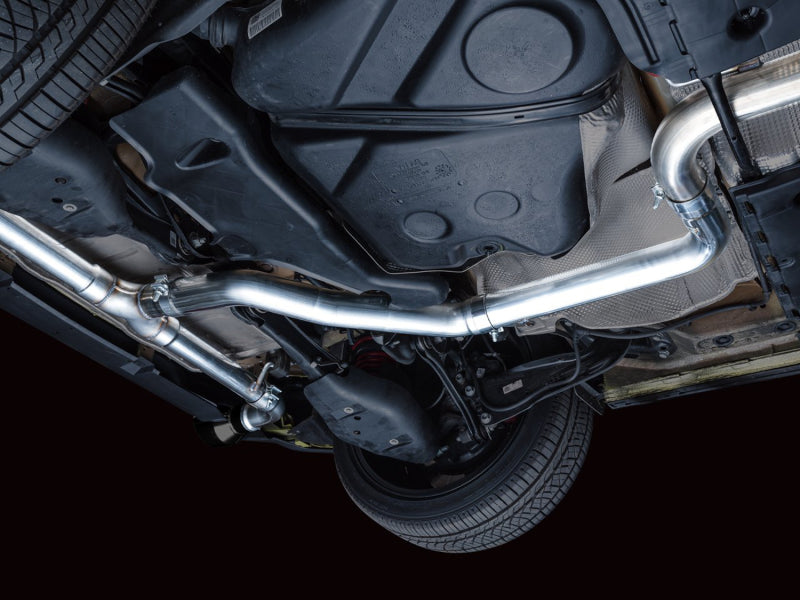 AWE Tuning 2022 VW GTI MK8 Track Edition Exhaust - Diamond Black Tips - 3020-33658