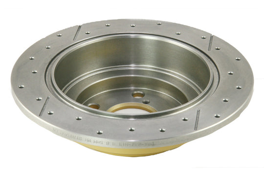 DBA 02-06 WRX / 98-07 Impreza 2.5L RS Rear Drilled & Slotted Street Series Rotor - DBA644X