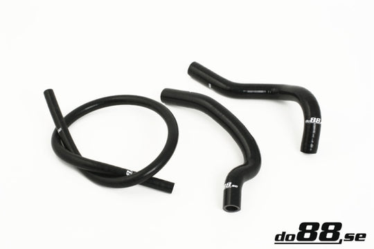 do88 Volvo 240 Turbo 79-84 Coolant Hoses Complement Black - DO88-KIT88S