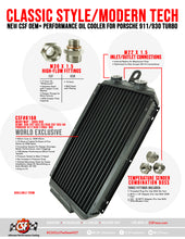 Load image into Gallery viewer, CSF 65-89 Porsche 911 / 930 OEM+ High-Performance Oil Cooler - 8168
