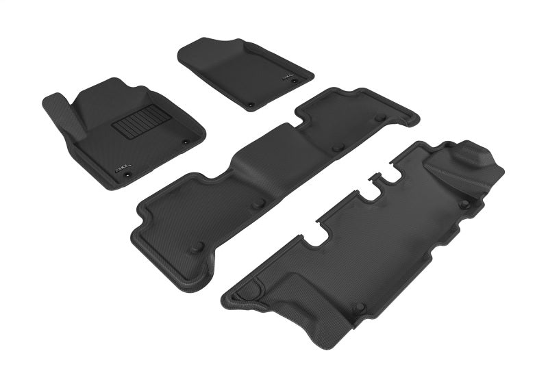 3D MAXpider 11-18 Infiniti QX80 / QX56 Kagu Black Full Set - L1IN02601509